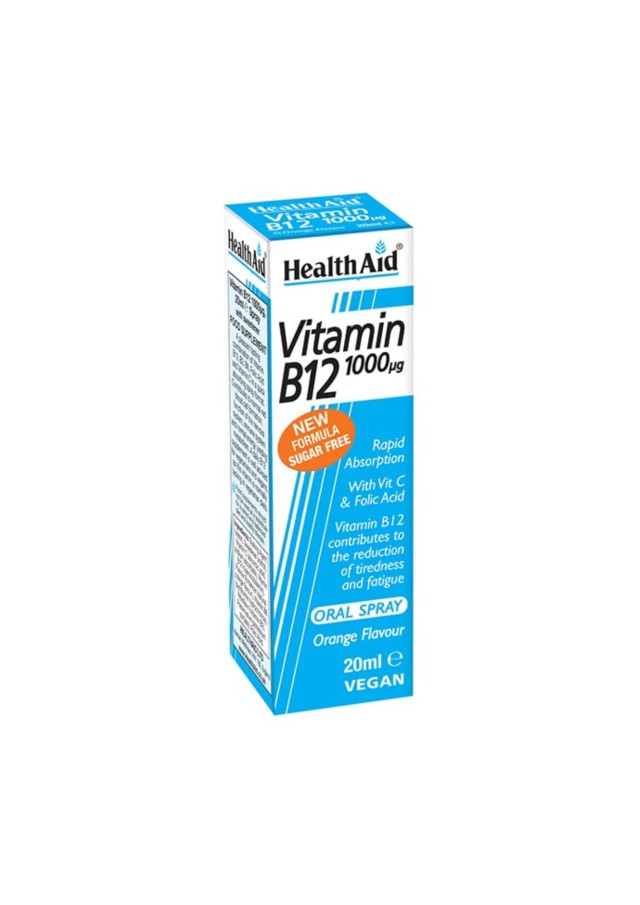 Health Aid Vitamin B12 1000μg Oral Spray, 20ml