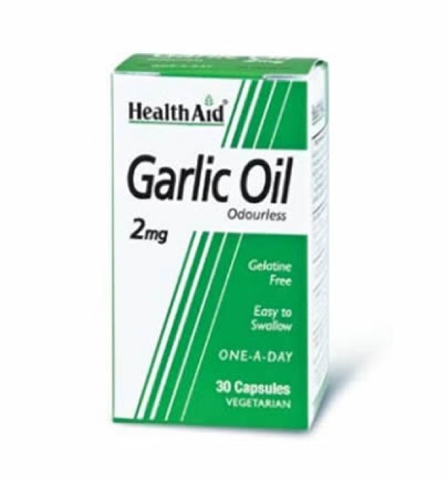 Health Aid Garlic Oil 2mg Odourless 30caps