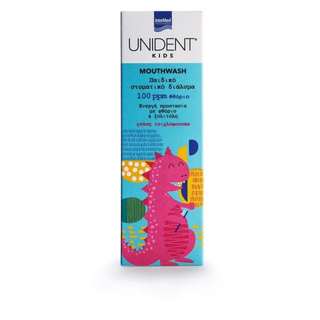 Intermed Unident Kids Στοματικό Διάλυμα 100ppm Φθόριο, 250ml