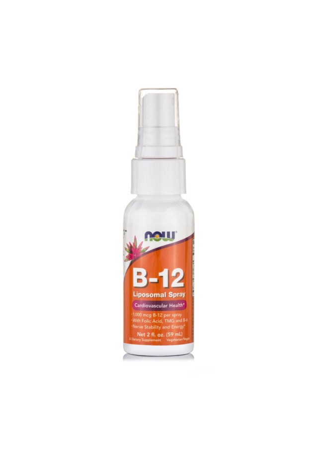 Now Foods Vitamin B12 Liposomal Spray, 59ml