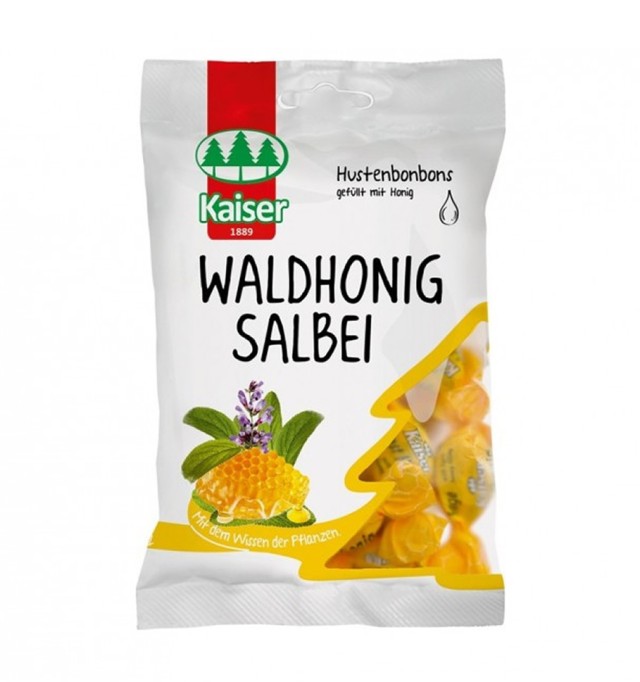 Kaiser Καραμέλες Waldhonig Salbei 75gr