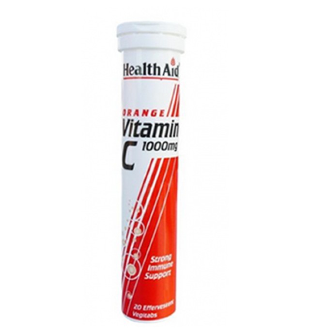 Health Aid Vitamin C 1000mg Πορτοκάλι 20 tabs