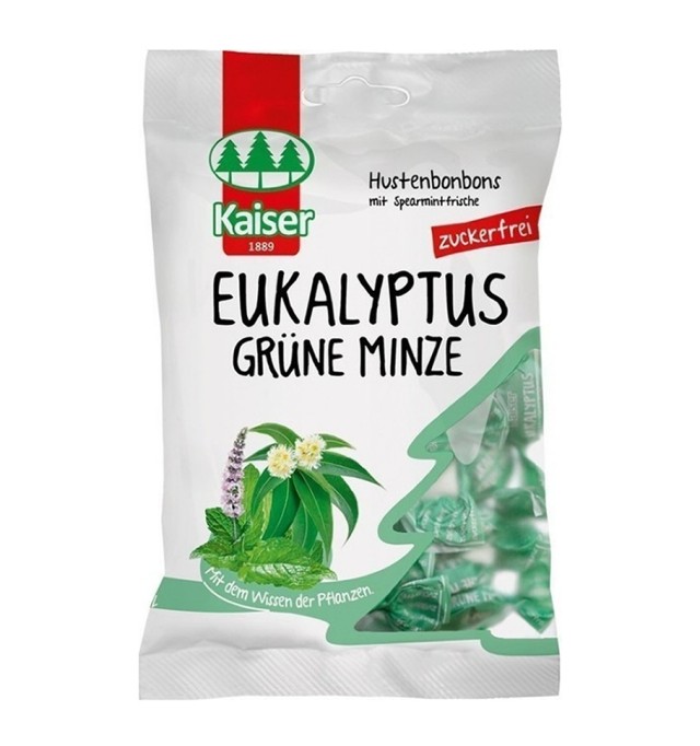 Kaiser Καραμέλες Eucalyptus Grune Minze 60g