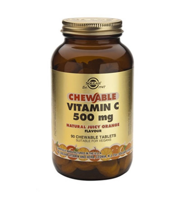 Solgar Vitamin C 500mg Chewable tabs 90s