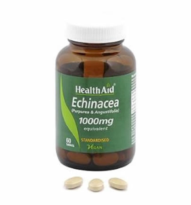 Health Aid Balanced Echinacea 1000mg 60tabs