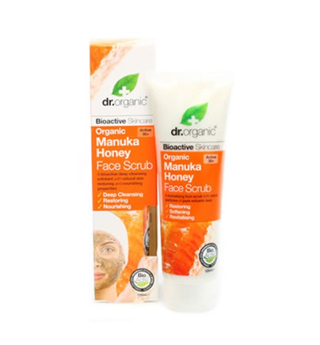 Dr.Organic Manuka Honey Face Scrub 125ml