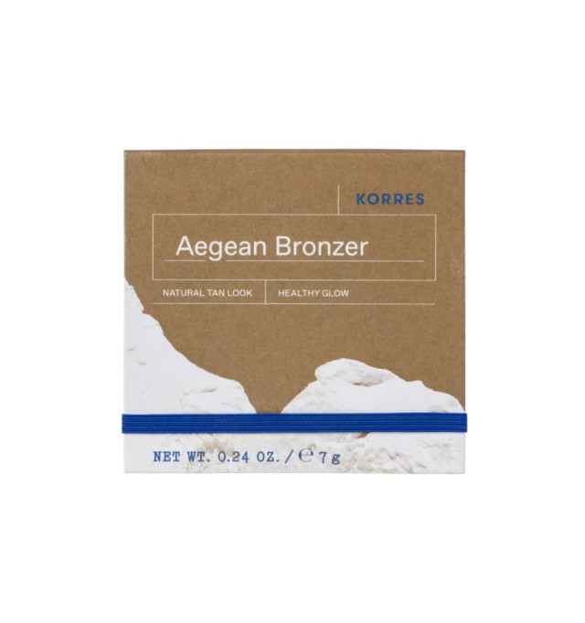 Korres Aegean Bronzer  Natural Tan Look Warm Shade 7g