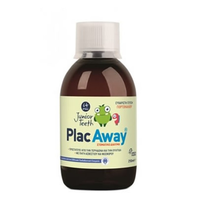 Plac Away Junior Teeth Στοματικό Διάλυμα 250ml