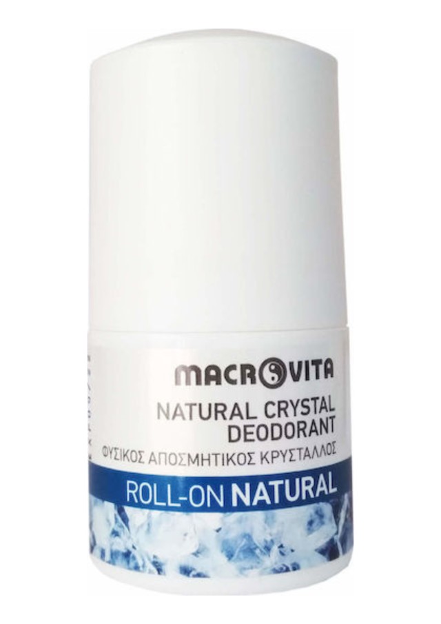 Macrovita Natural Αποσμητικός Κρύσταλλος σε Roll-On 50ml