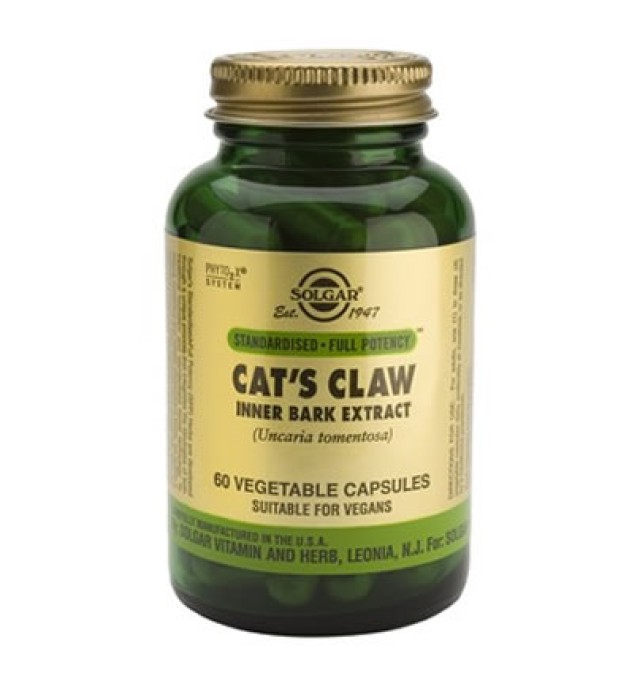 Solgar Cat’s Claw Inner Bark Extract veg.caps 60s