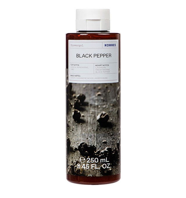 Korres Black Pepper Showergel 250ml