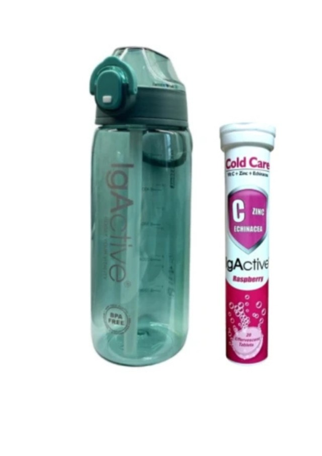 IgActive Cold Care Συμπλήρωμα για την Ενίσχυση του Ανοσοποιητικού 20 αναβράζοντα δισκία Λεμόνι