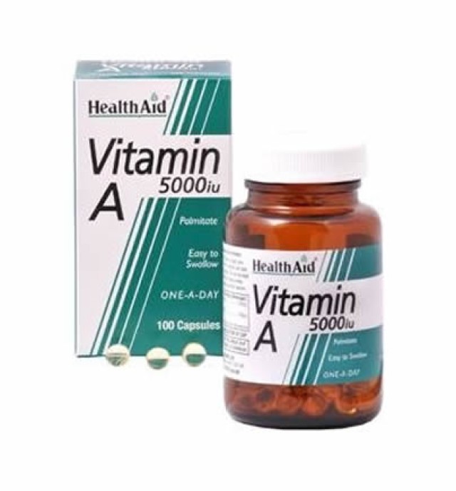 Health Aid Vitamin A 5000iu 100caps