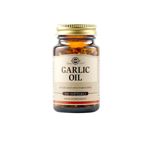 Solgar Garlic Oil softgels 100s