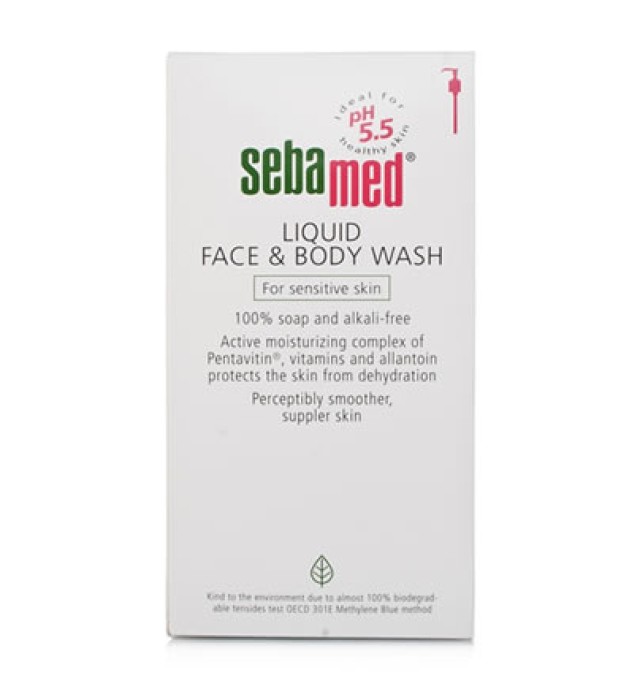 Sebamed Liquid Face & Body Wash 1000ml