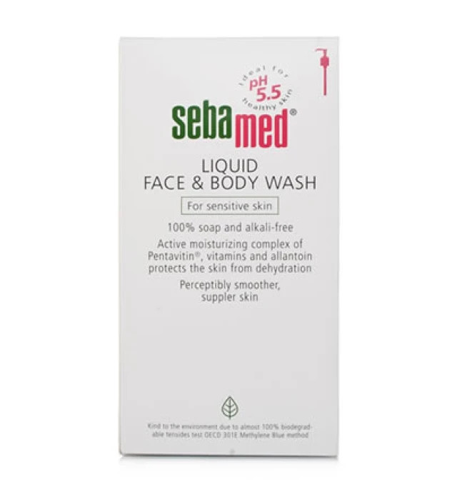 Sebamed Liquid Face & Body Wash 1000ml