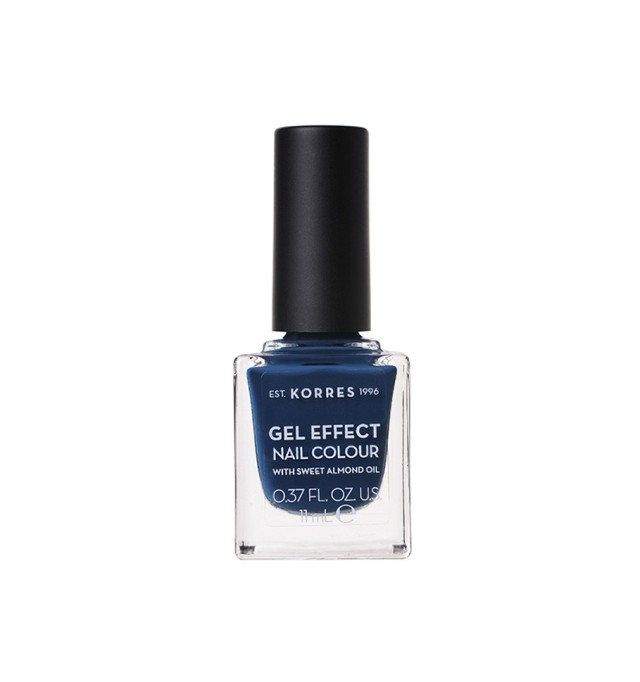 Korres Gel Effect Nail Colour 84 Indigo Blue 11ml