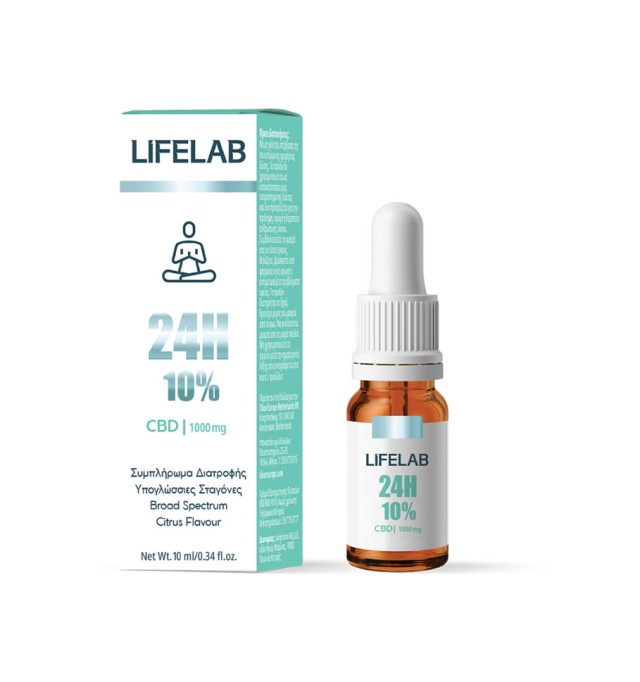 LIFELAB CBD 24H 10%, 10ML