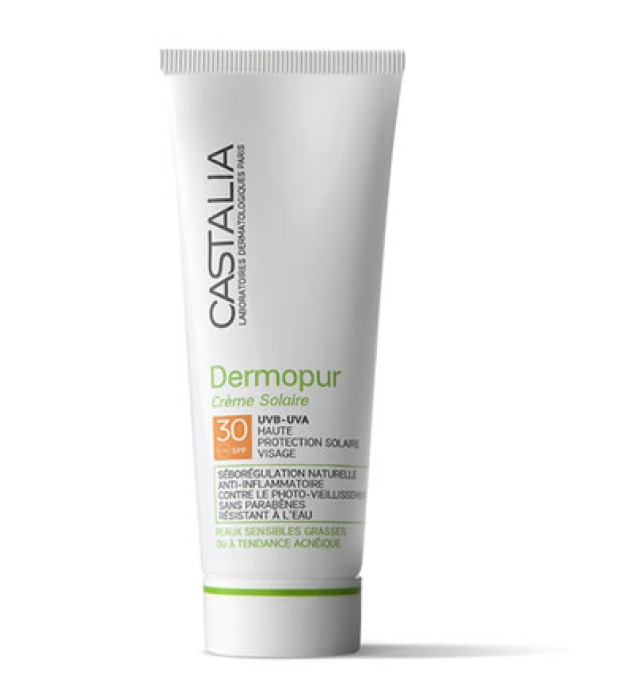 Castalia Dermopur Crème Solaire SPF 30, 40ml