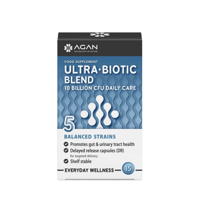 Agan Ultra-biotic blend 10 billion 15 DR caps