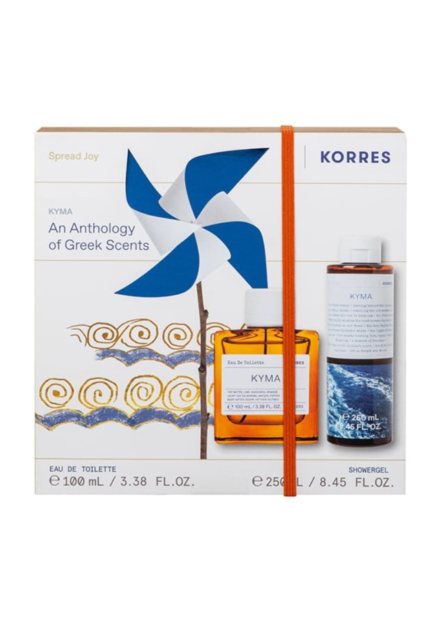 Korres Promo Pack Kyma Άρωμα, 100ml & Kyma Αφρόλουτρο, 250ml, 1σετ