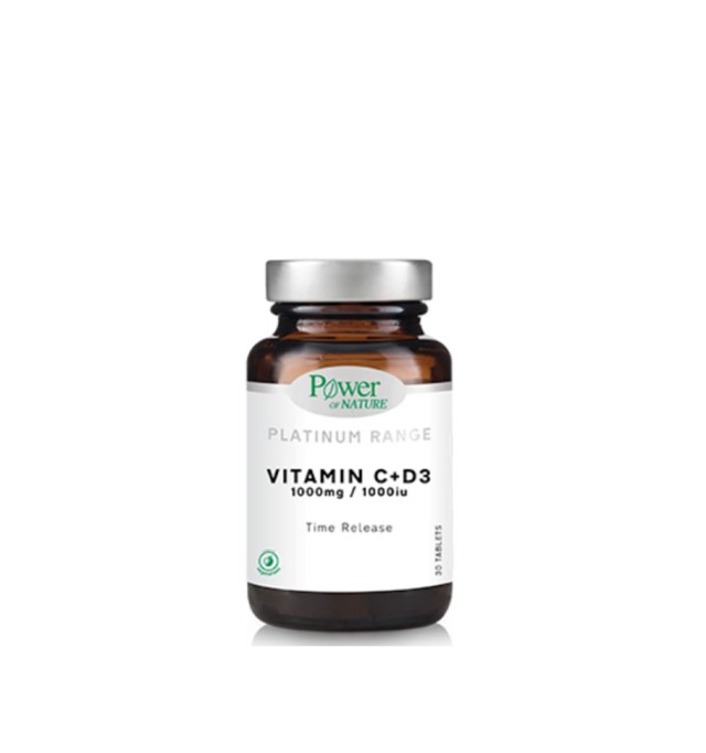 Power Health Platinum Vitamin C 1000mg + Vitamin D3 1000iu 30tabs
