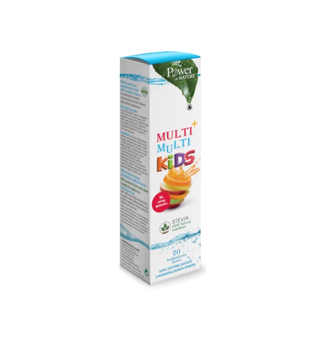 Power of Nature Multi+ Multi Kids Stevia 20 eff tabs