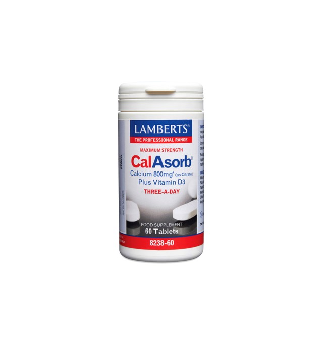 Lamberts Calasorb Calcium 800mg 60 tabs