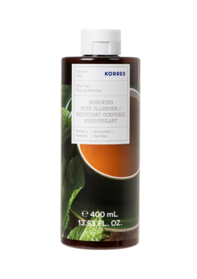 Korres Renewing Body Cleanser Aναζωογονητικό Αφρόλουτρο με Άρωμα Πράσινο Τσάι, 400ml