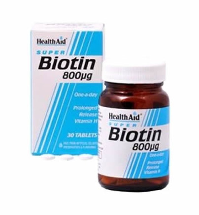 Health Aid Biotin 800μg 30tabs