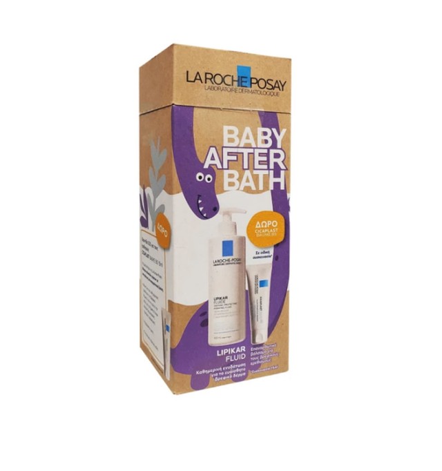 La Roche-Posay Baby After Bath Lipikar Fluide 400ml + Δώρο Cicaplast Baume B5 15ml