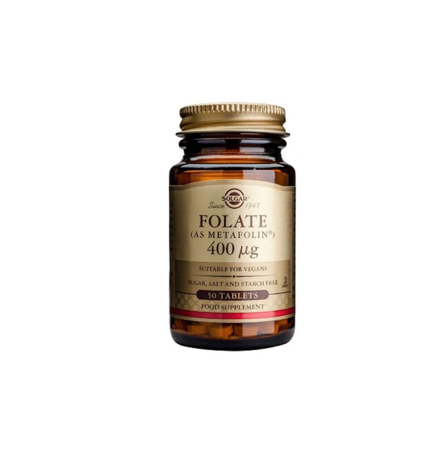 Solgar Folate 400μg tablets 50s