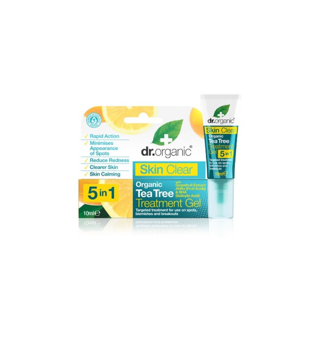 Dr. Organic Skin Clear Organic Tea Tree Treatment Gel 10ml