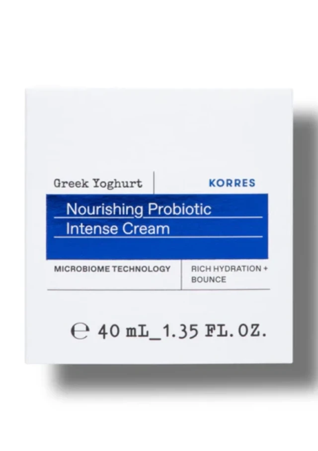 Korres Greek Yoghurt Smart Probiotic Intense Cream Ενυδατική Κρέμα Προσώπου Πλούσιας Υφής με Προβιοτικά, 40ml