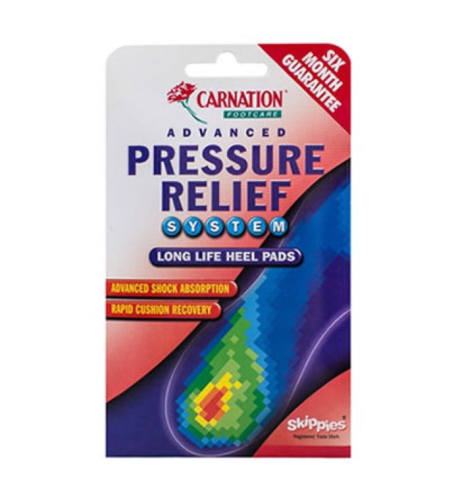 Carnation Advanced Pressure Relief Heel Pads 2τμχ