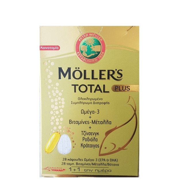 Mollers Total Plus 28 caps + 28 tabs