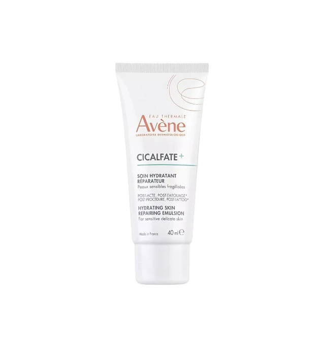 Avene Cicalfate+ Hydrating Skin Repairing Emulsion Post Tattoo 40ml