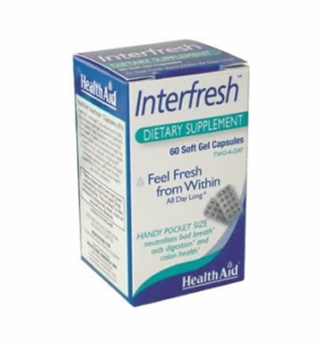 Health Aid Interfresh Breath Fresh 60caps