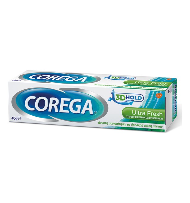 Corega 3D Hold Ultra Fresh 40gr