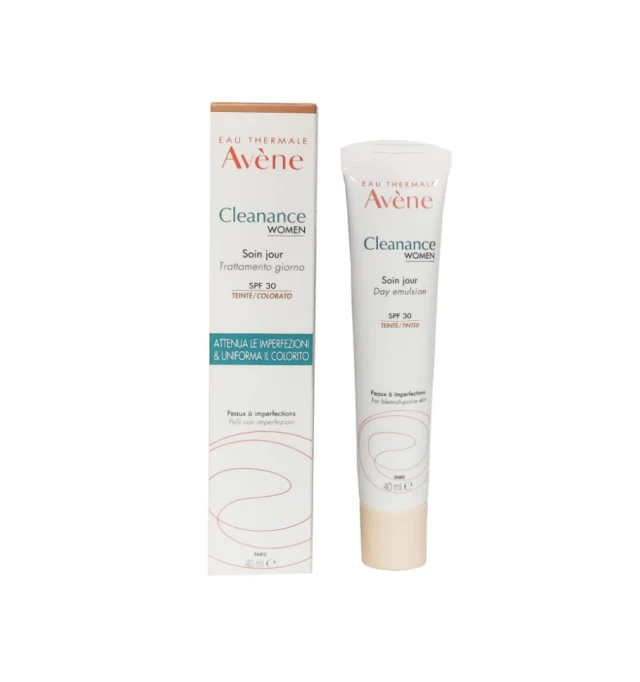 Avene Cleanance Women Κρέμα Ημέρας με Χρώμα SPF30, 40ml