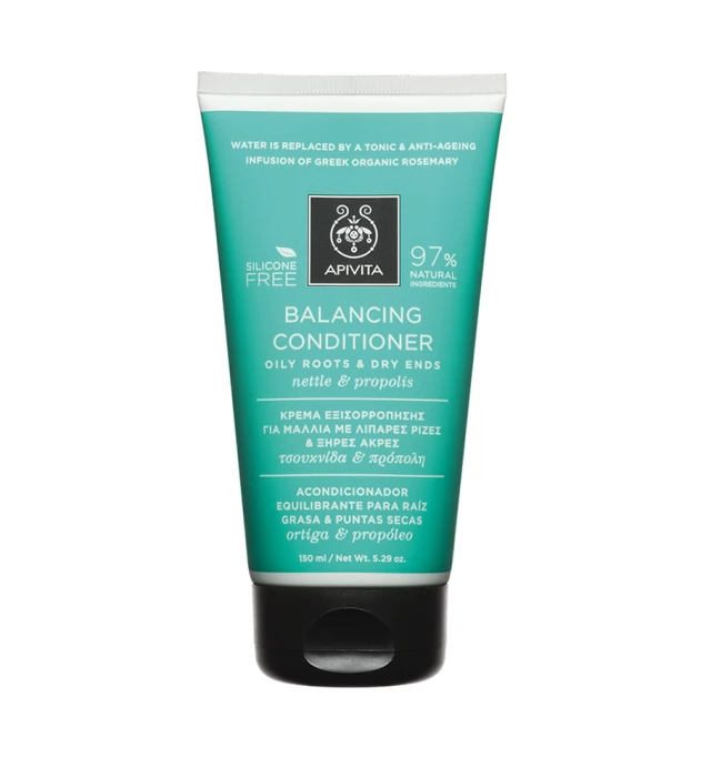 Apivita Holistic Hair Care Balancing Conditioner Oily Roots & Dry Ends 150ml
