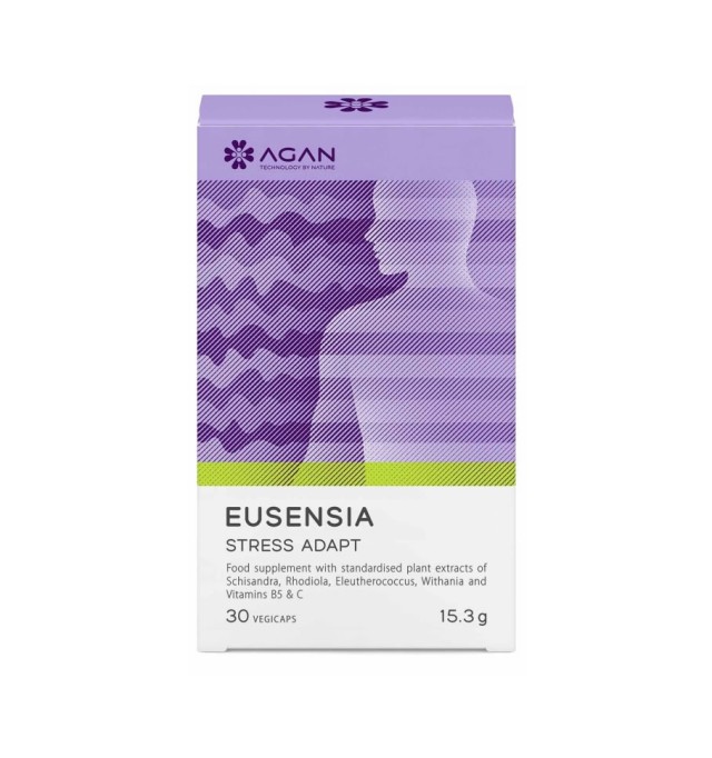 Agan Eusensia Stress Adapt 30vegicaps