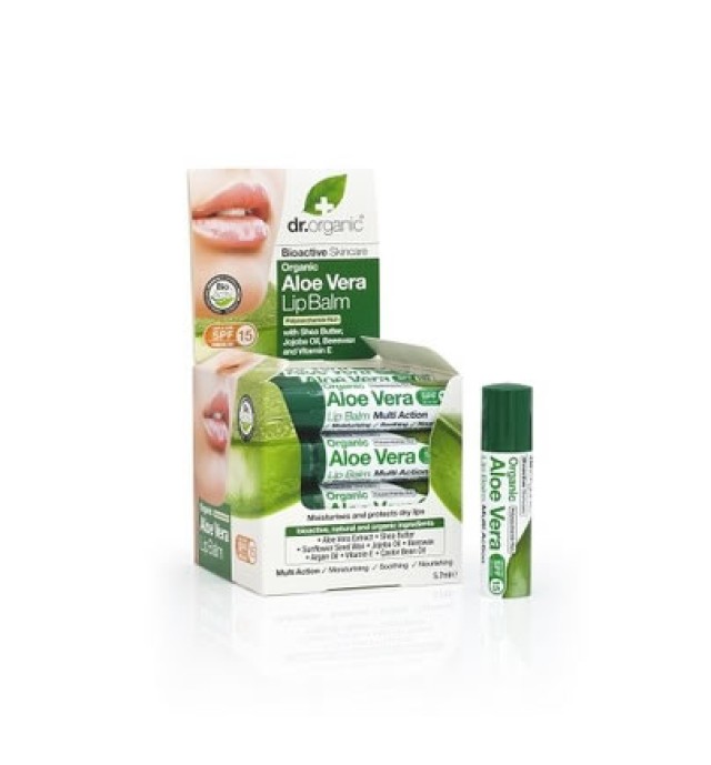 Dr.Organic Aloe Vera Lip Balm 5,7ml