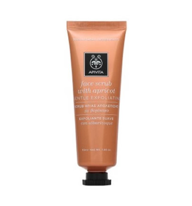 Apivita Gentle Exfoliating Face Mask with Apricot 50 ml
