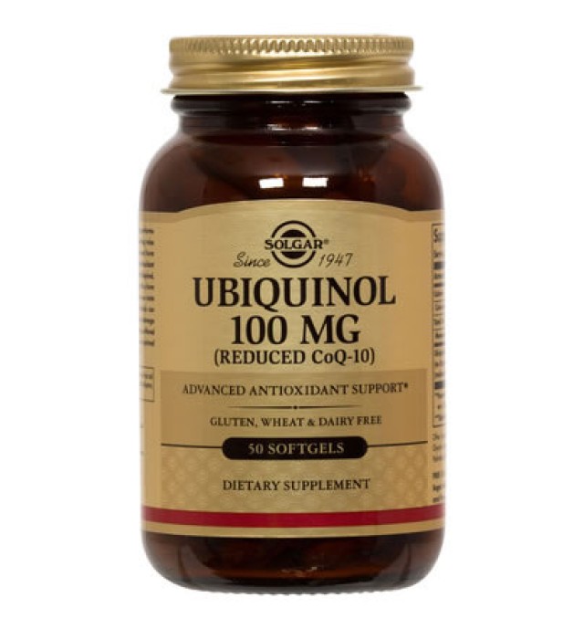 Solgar Ubiquinol 100mg softgels 50s