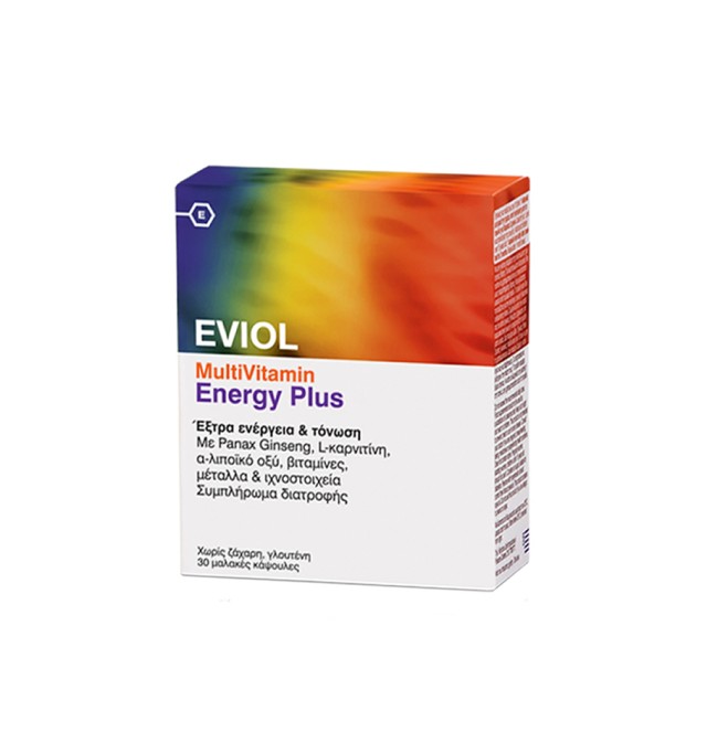 Eviol Multivitamin Energy Plus 30caps