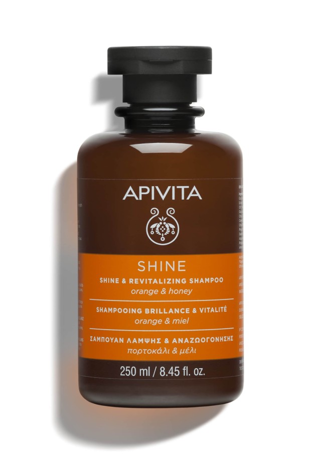 Apivita Holistic Hair Care Shine & Revitalizing Shampoo 250ml