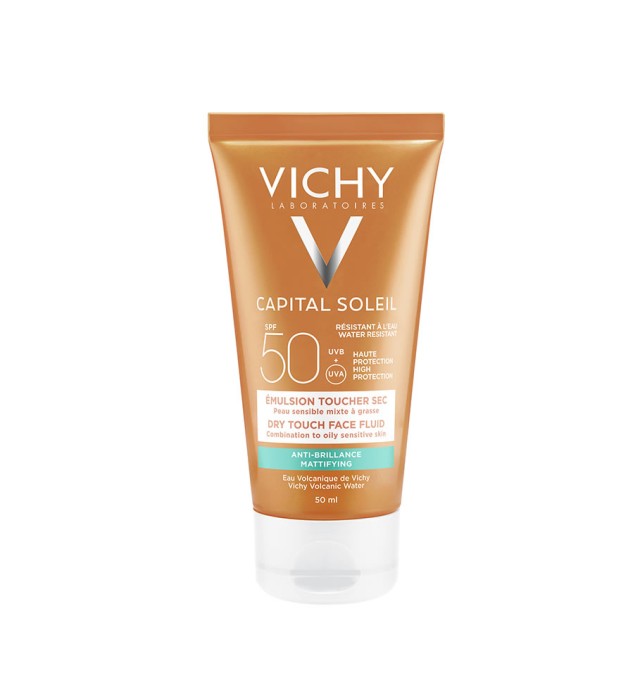 Vichy Ideal Soleil SPF 50 για ματ αποτέλεσμα 50ml