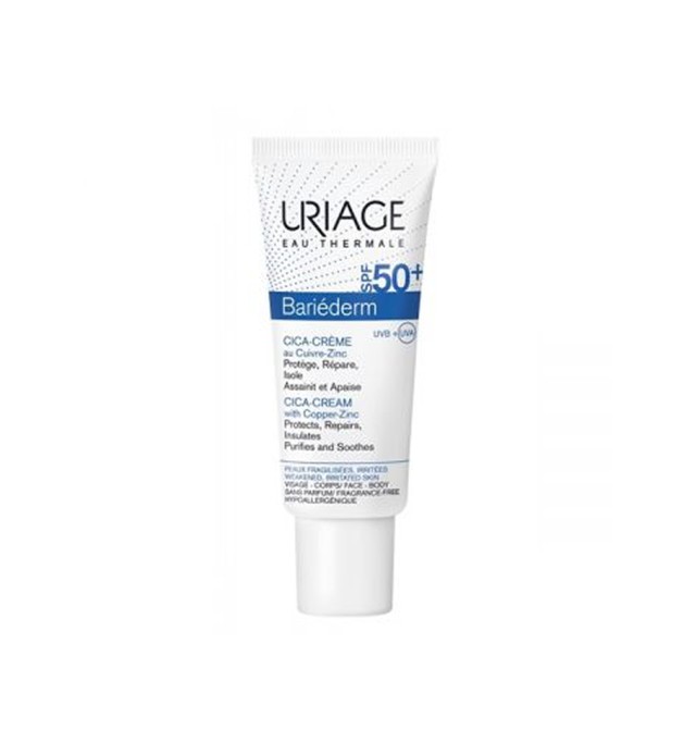 Uriage Bariederm Cica-Creme au Cu-Zn SPF50+ 40ml