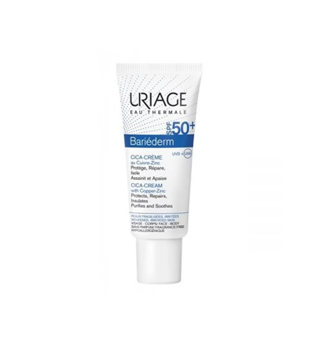 Uriage Bariederm Cica-Creme au Cu-Zn SPF50+ 40ml